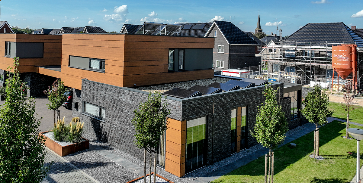 Geschakelde patiowoningen, uitbreidingsplan St. Isidorushoeve 1