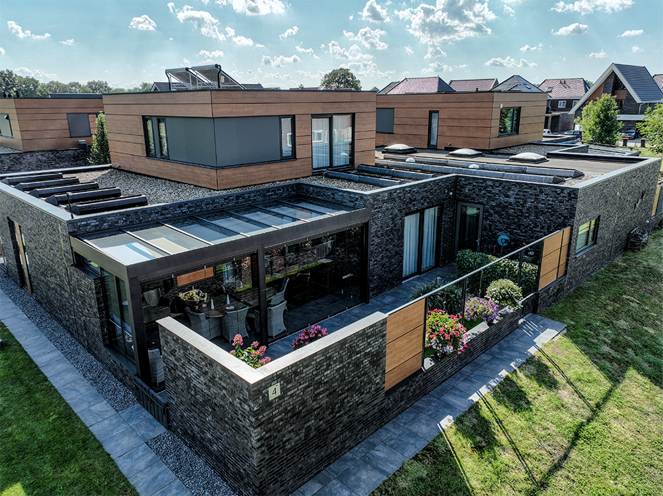 Geschakelde patiowoningen, uitbreidingsplan St. Isidorushoeve 6